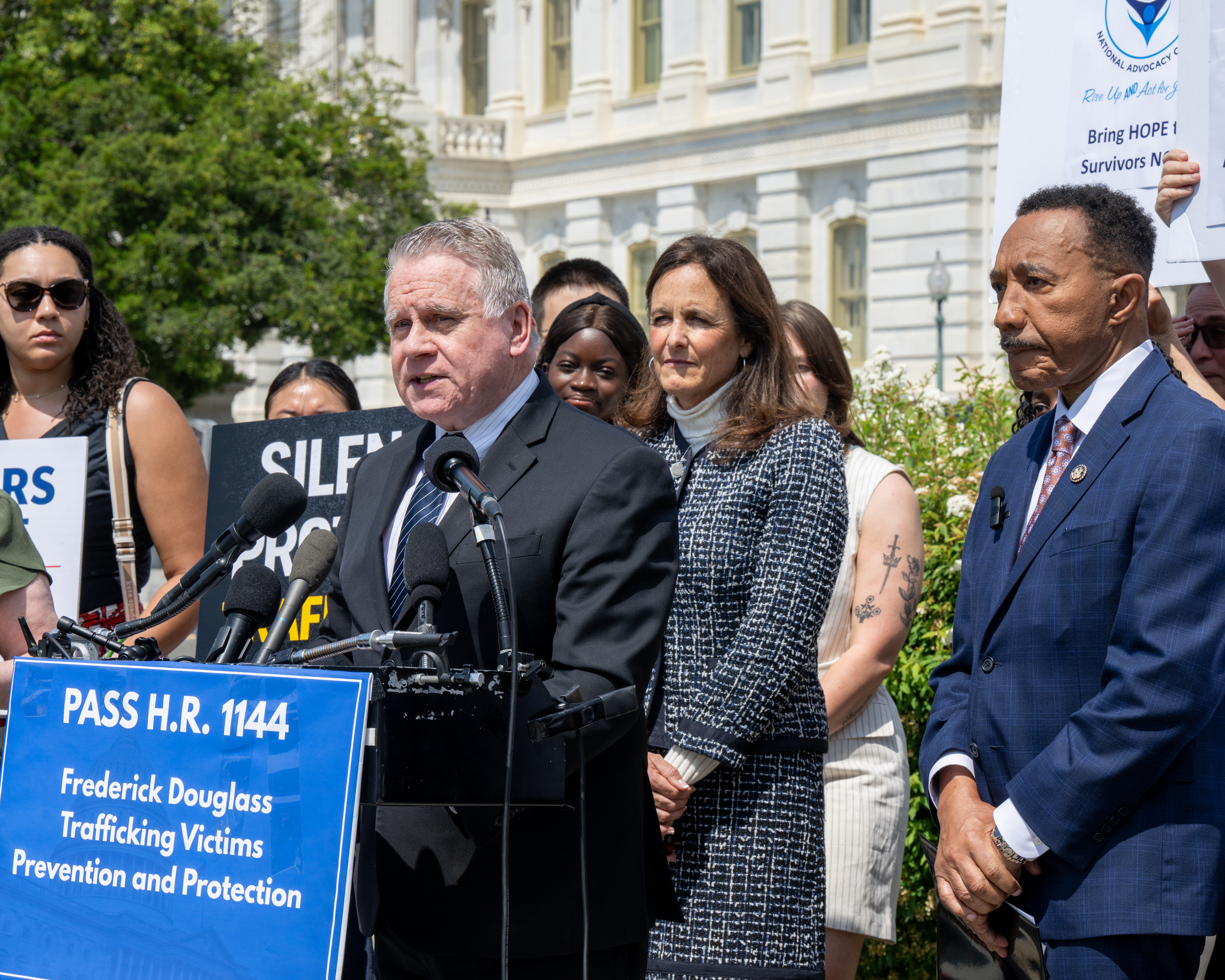 Smith's historic Trafficking Victims Protection Act (TVPA) marks 25th year