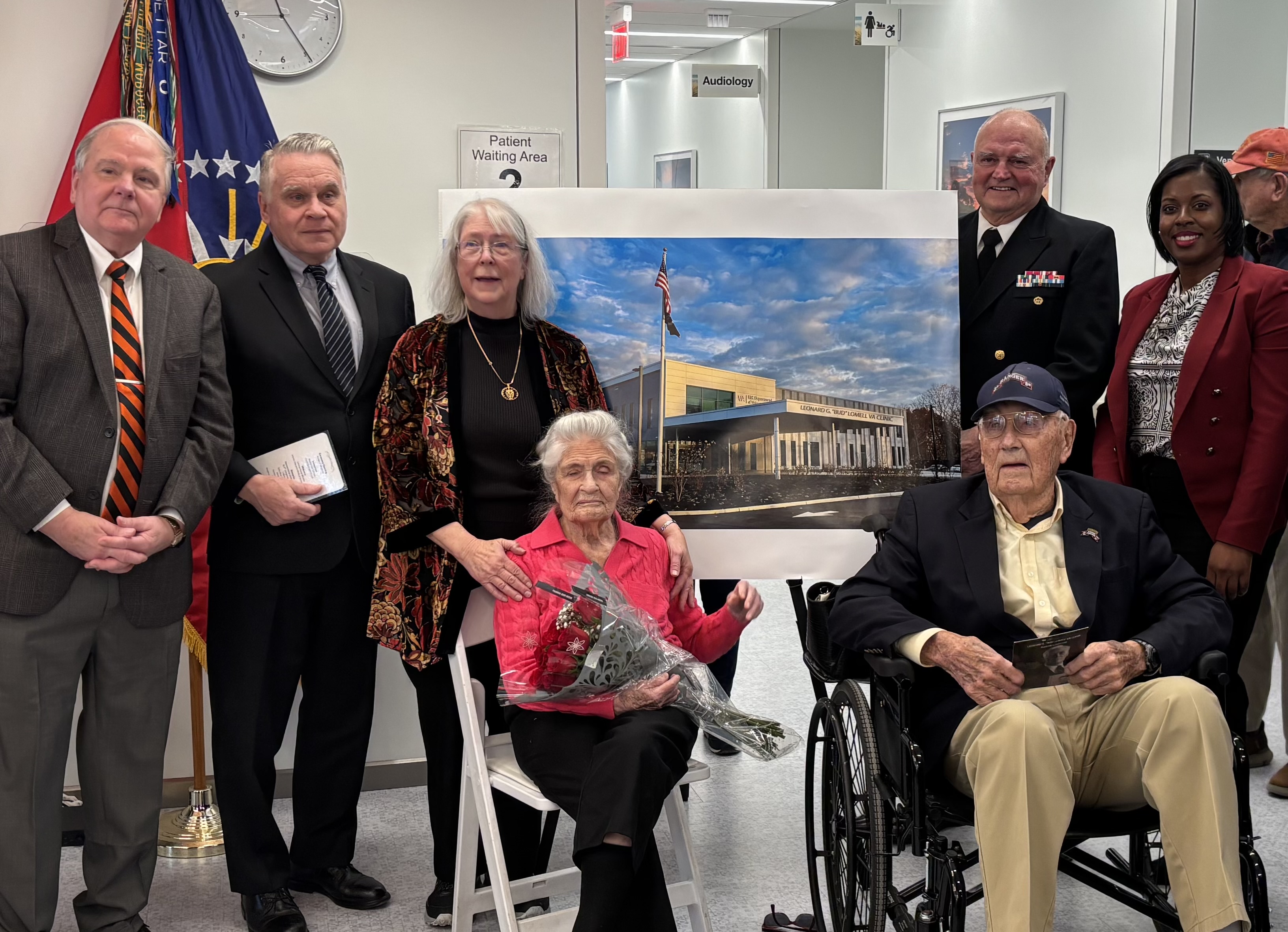 New Toms River VA facility officially named “Leonard G. ‘Bud’ Lomell VA Clinic”